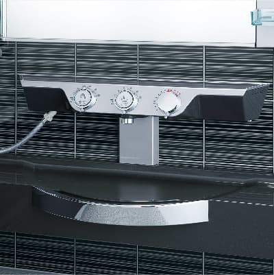 Developed of push-button faucet for prefabricated bath