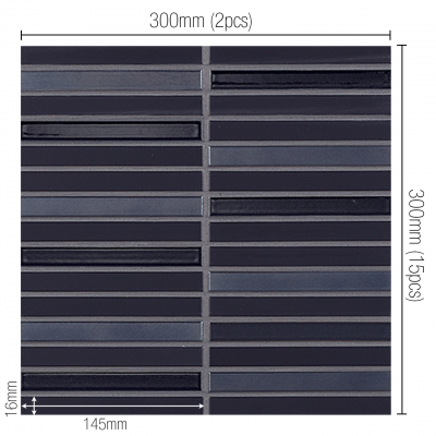 Dimension of sheet
( Bright, Matte, Luster mix )
